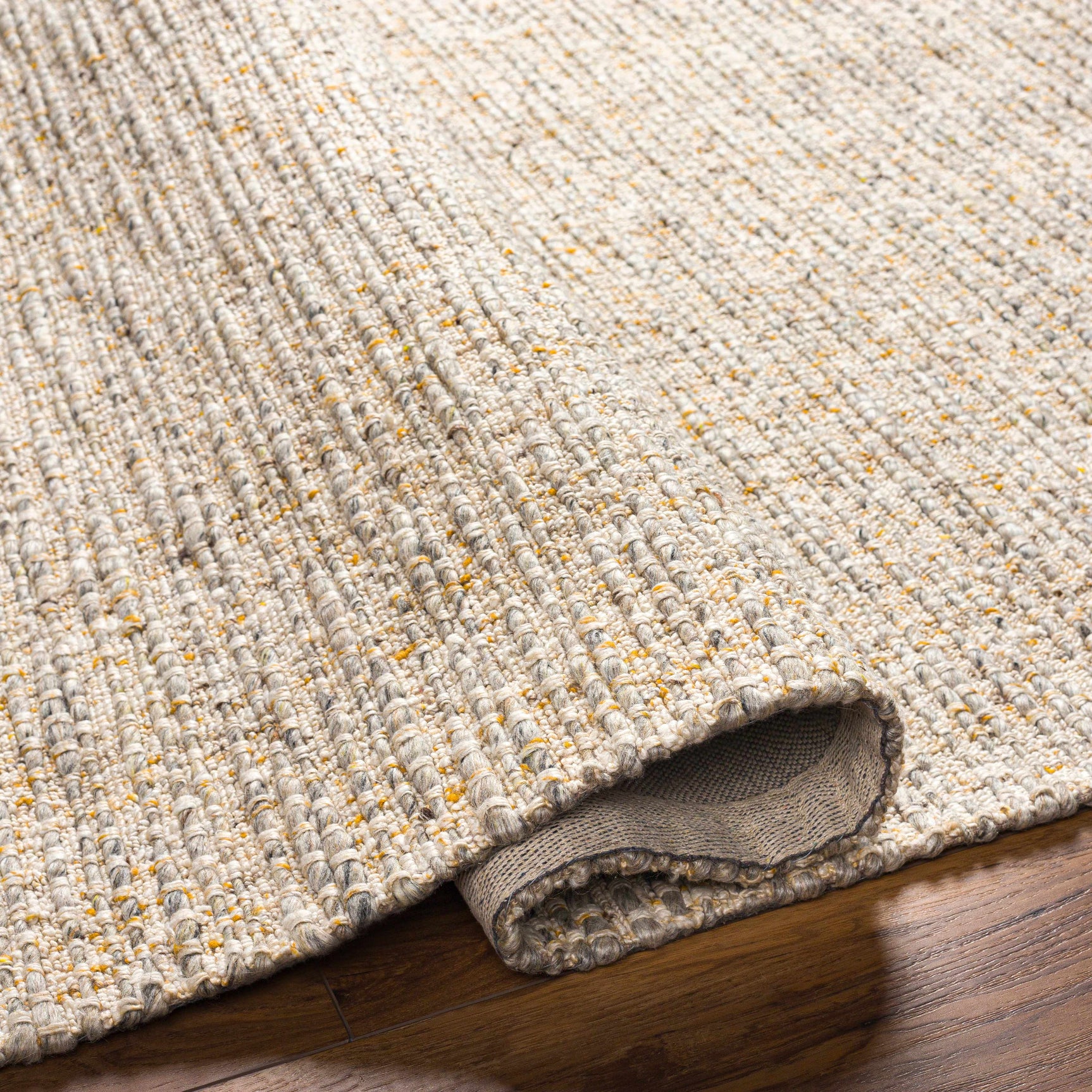 Amiel Beige Hand Woven Area Rug - Clearance - Ornate Home