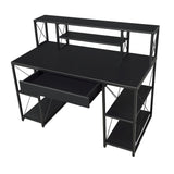 Amiel Black Desk - Ornate Home