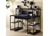 Amiel Black Desk - Ornate Home