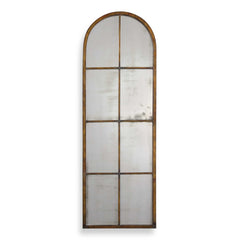 Amiel Brown Arched Mirror - Ornate Home