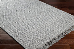 Amiel Gray Hand Woven Area Rug - Clearance - Ornate Home