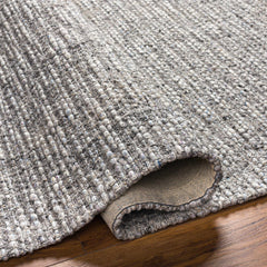 Amiel Gray Hand Woven Area Rug - Clearance - Ornate Home