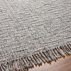 Amiel Gray Hand Woven Area Rug - Clearance - Ornate Home