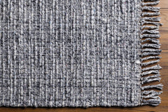 Amiel Gray Hand Woven Area Rug - Clearance - Ornate Home