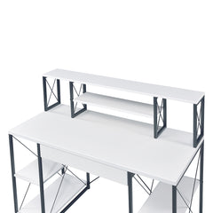 Amiel White & Black Desk - Ornate Home