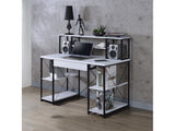 Amiel White & Black Desk - Ornate Home