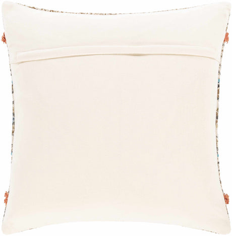 Amigo Boho Geometric Orange Accent Pillow - Ornate Home