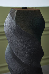 Amillion Black Poly Table Lamp (Online Special Price) - Ornate Home