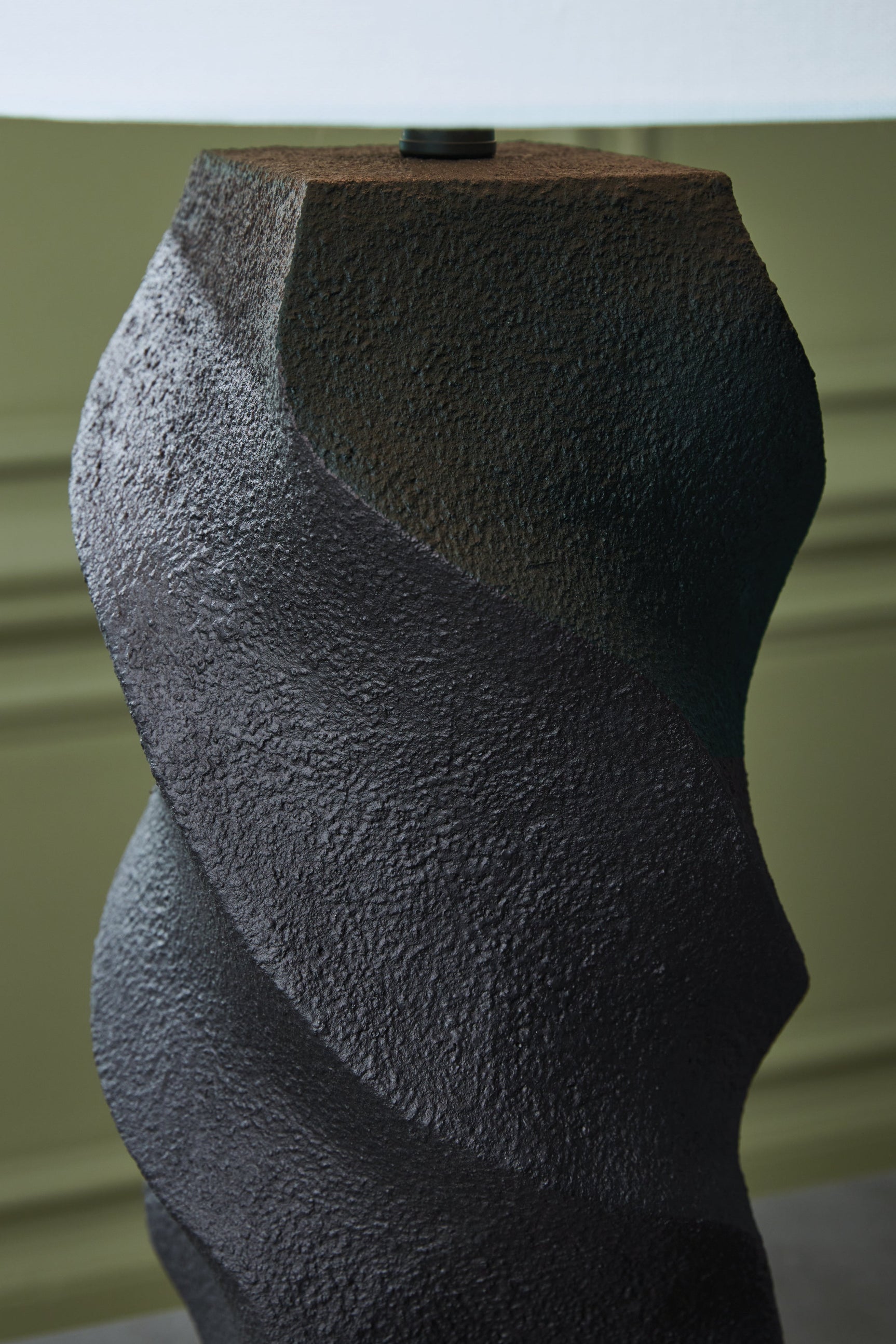 Amillion Black Poly Table Lamp (Online Special Price) - Ornate Home