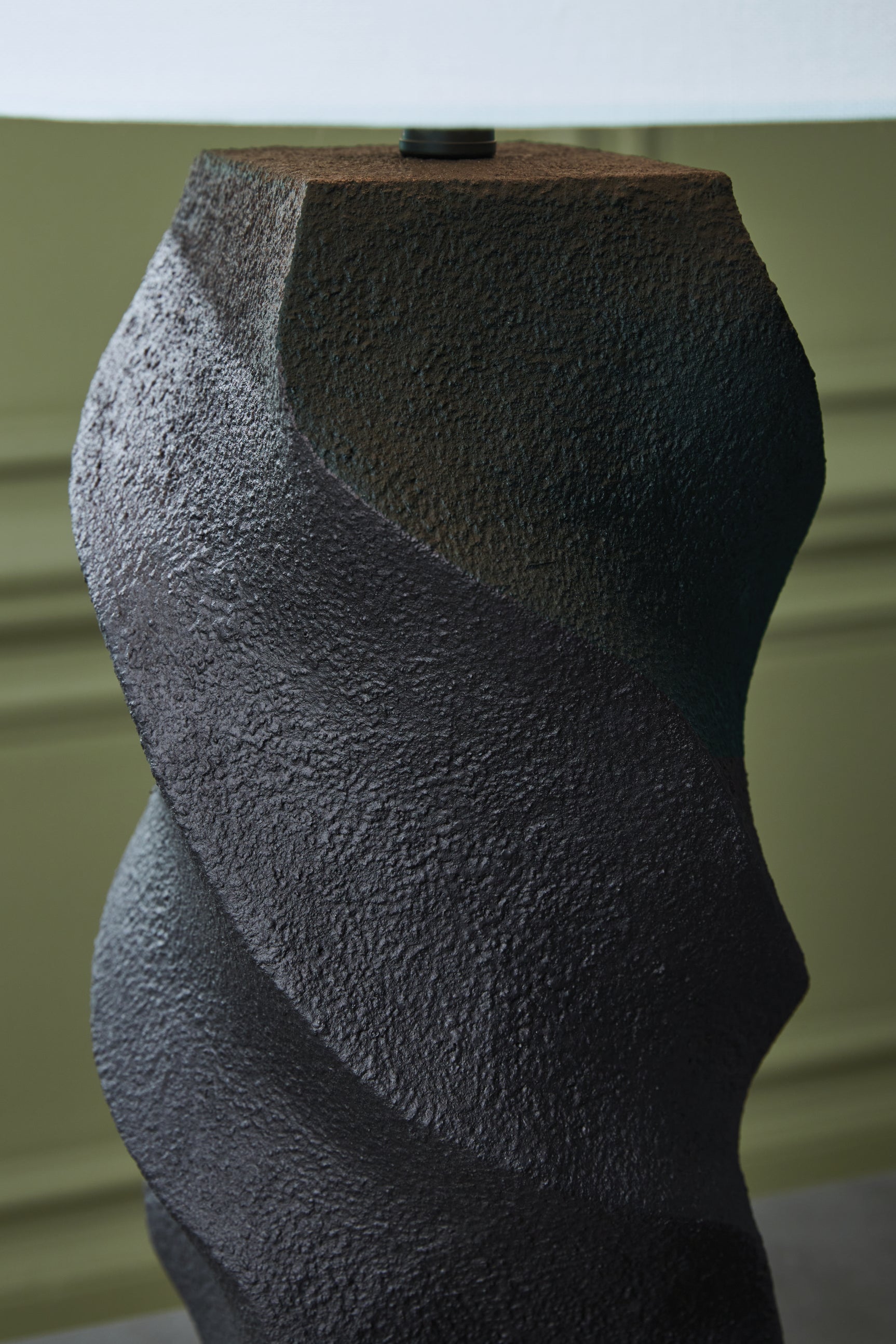 Amillion Black Poly Table Lamp - Ornate Home