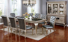 Amina Champagne Hutch & Buffet - Ornate Home