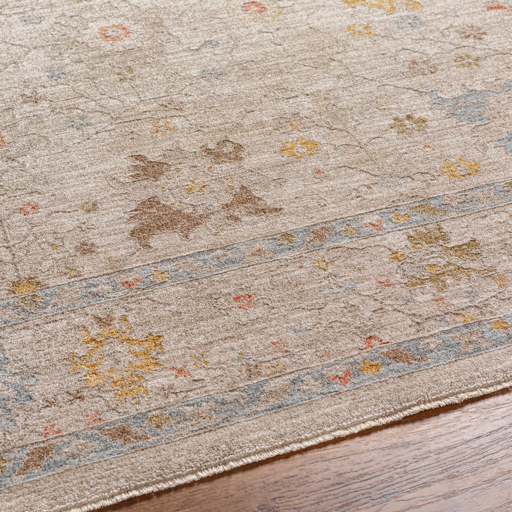 Amina Oushak Thick Luxe Area Rug - Ornate Home