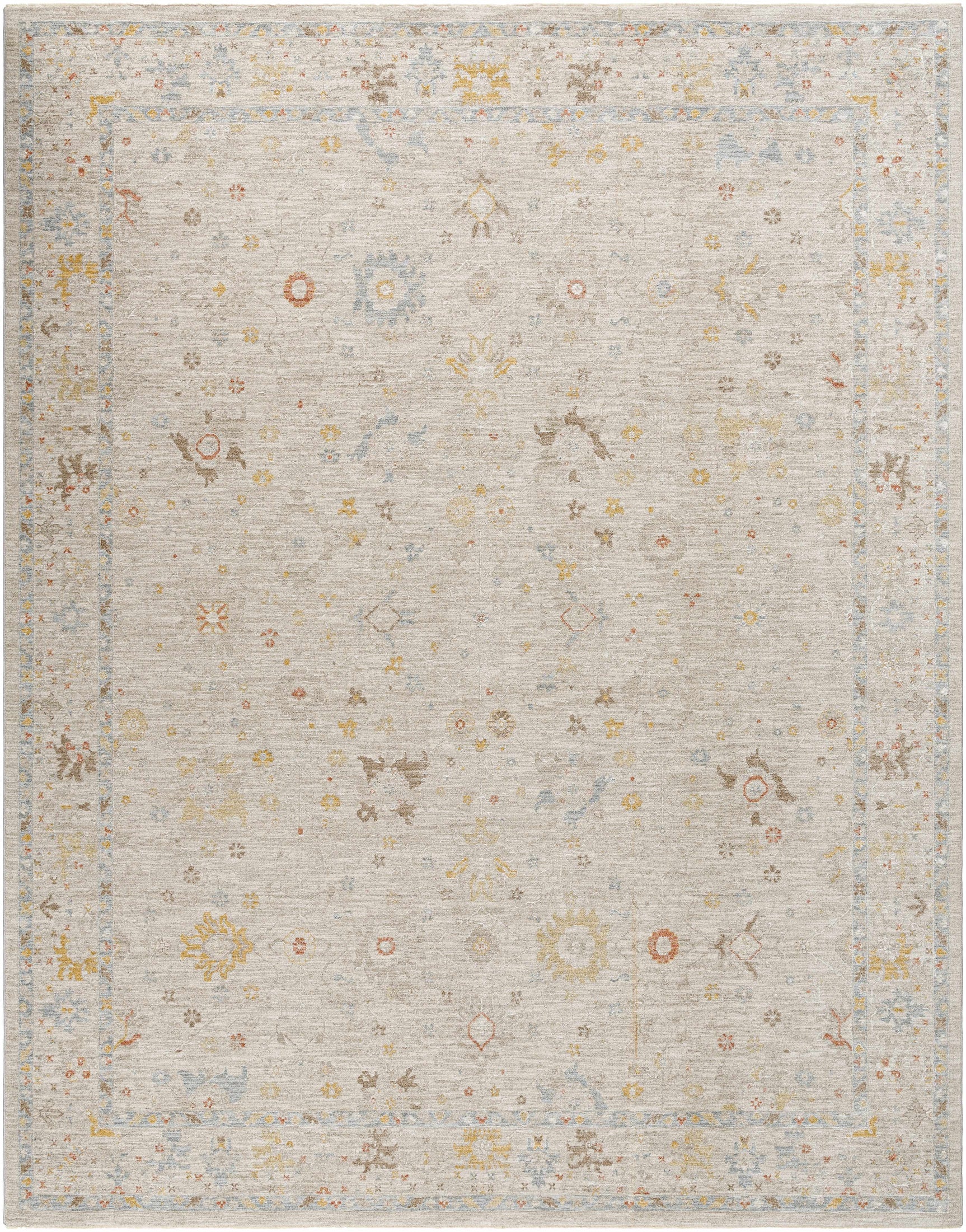 Amina Oushak Thick Luxe Area Rug - Ornate Home