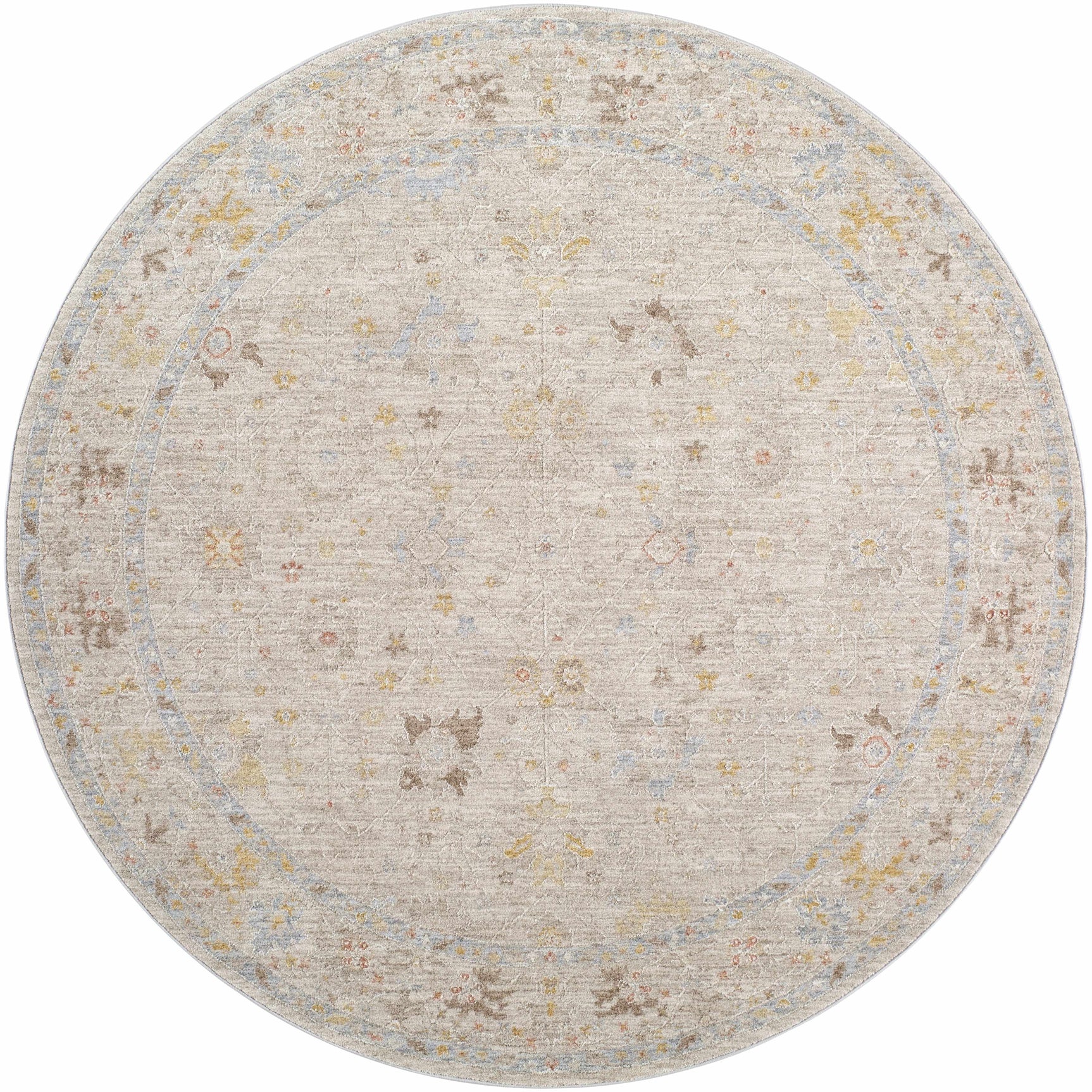 Amina Oushak Thick Luxe Area Rug - Ornate Home