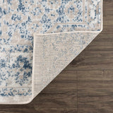 Amir Blue Medallion Area Rug - Ornate Home
