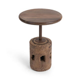 Amira Natural Accent Table Large - Ornate Home