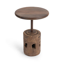 Amira Natural Accent Table Large - Ornate Home