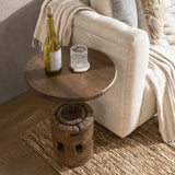 Amira Natural Accent Table Large - Ornate Home