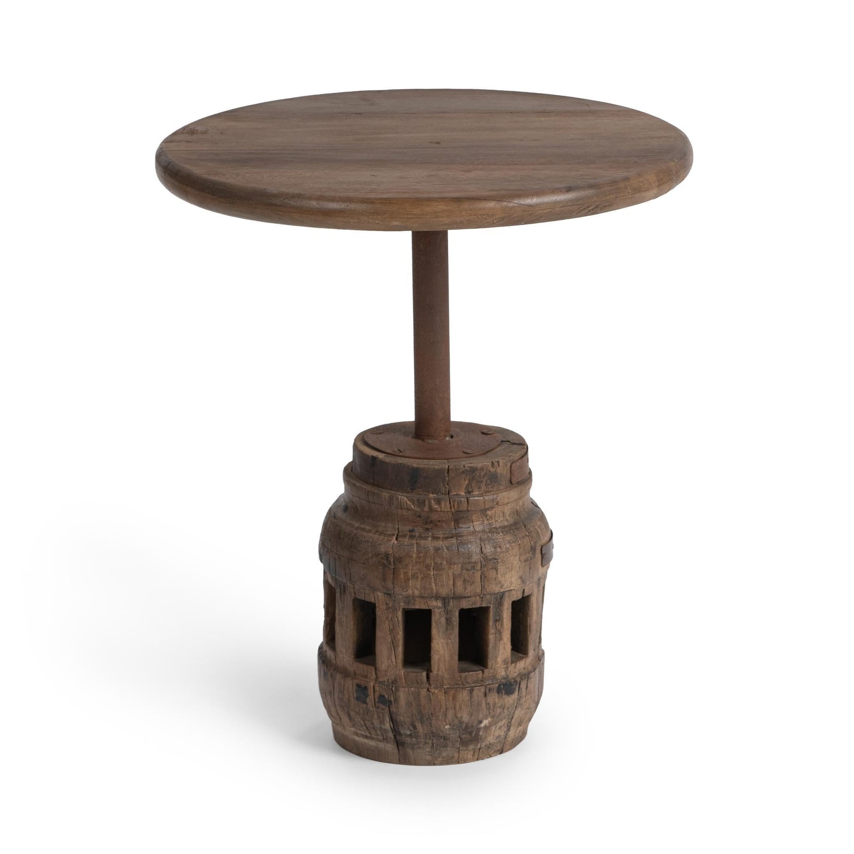 Amira Natural Accent Table Medium - Ornate Home