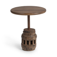 Amira Natural Accent Table Medium - Ornate Home