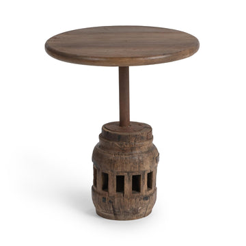 Amira Natural Accent Table Medium - Ornate Home