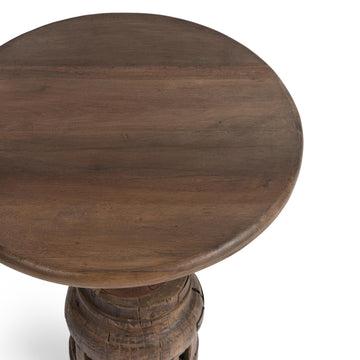 Amira Natural Accent Table Medium - Ornate Home