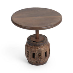 Amira Natural Accent Table Small - Ornate Home