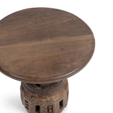 Amira Natural Accent Table Small - Ornate Home