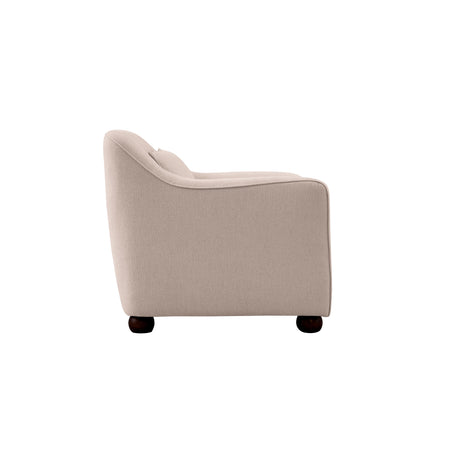 Amira Oat Accent Chair - Ornate Home