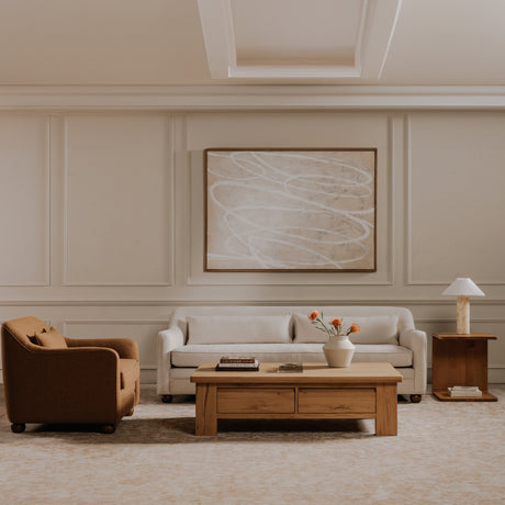 Amira Oat Sofa - Ornate Home