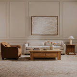 Amira Rust Accent Chair - Ornate Home