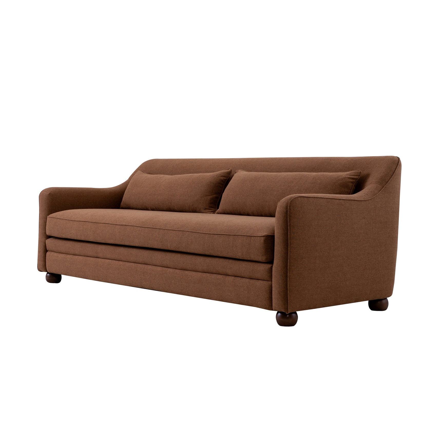 Amira Rust Sofa - Ornate Home