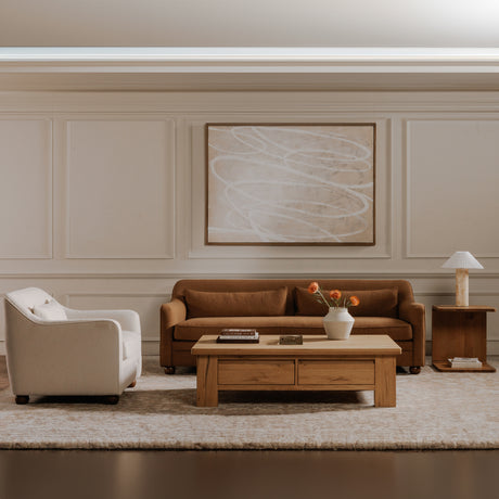 Amira Rust Sofa - Ornate Home