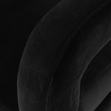 Amirah Accent Chair in Black - Ornate Home