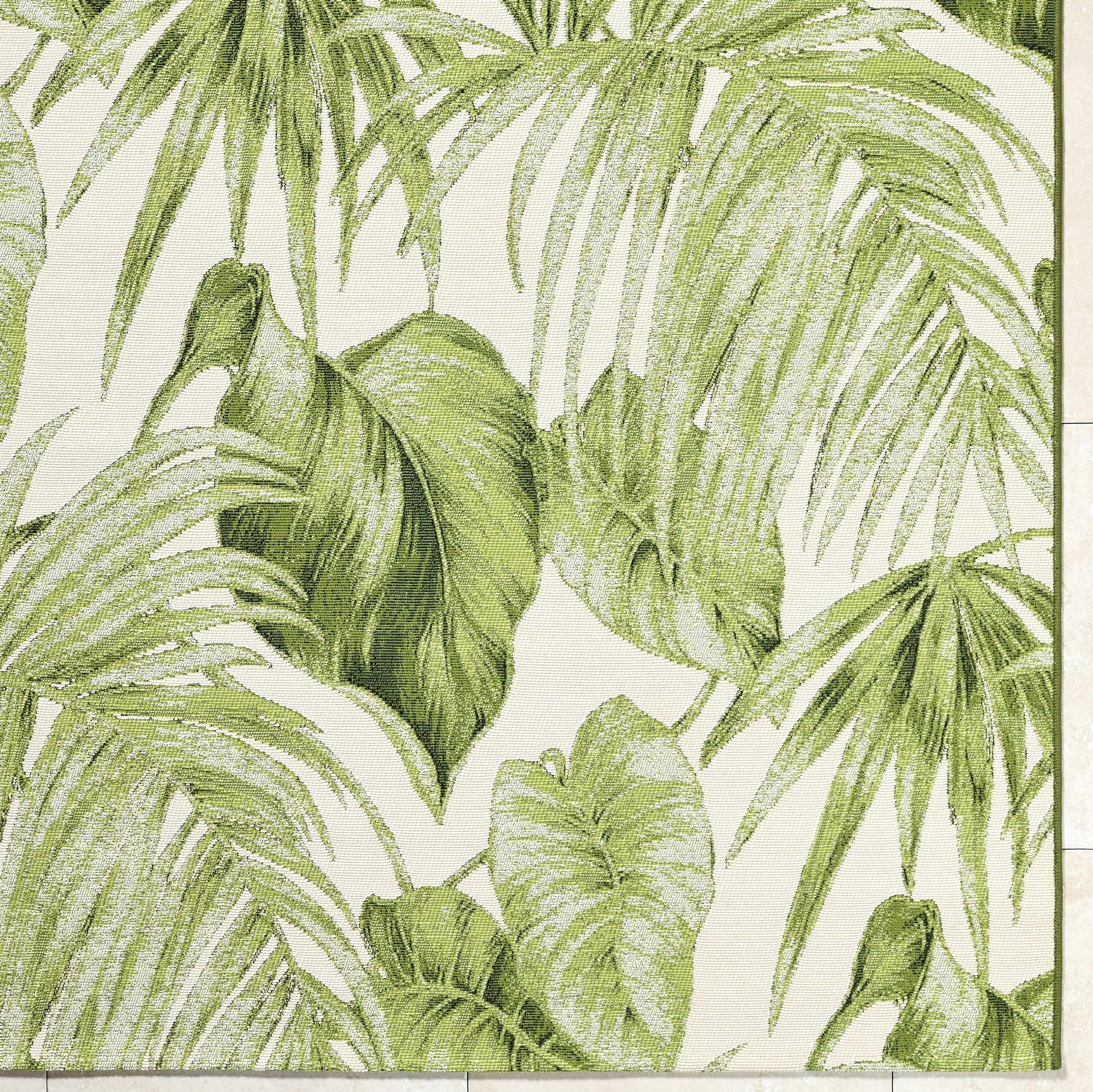 Amirah Green Outdoor Area Rug - Ornate Home