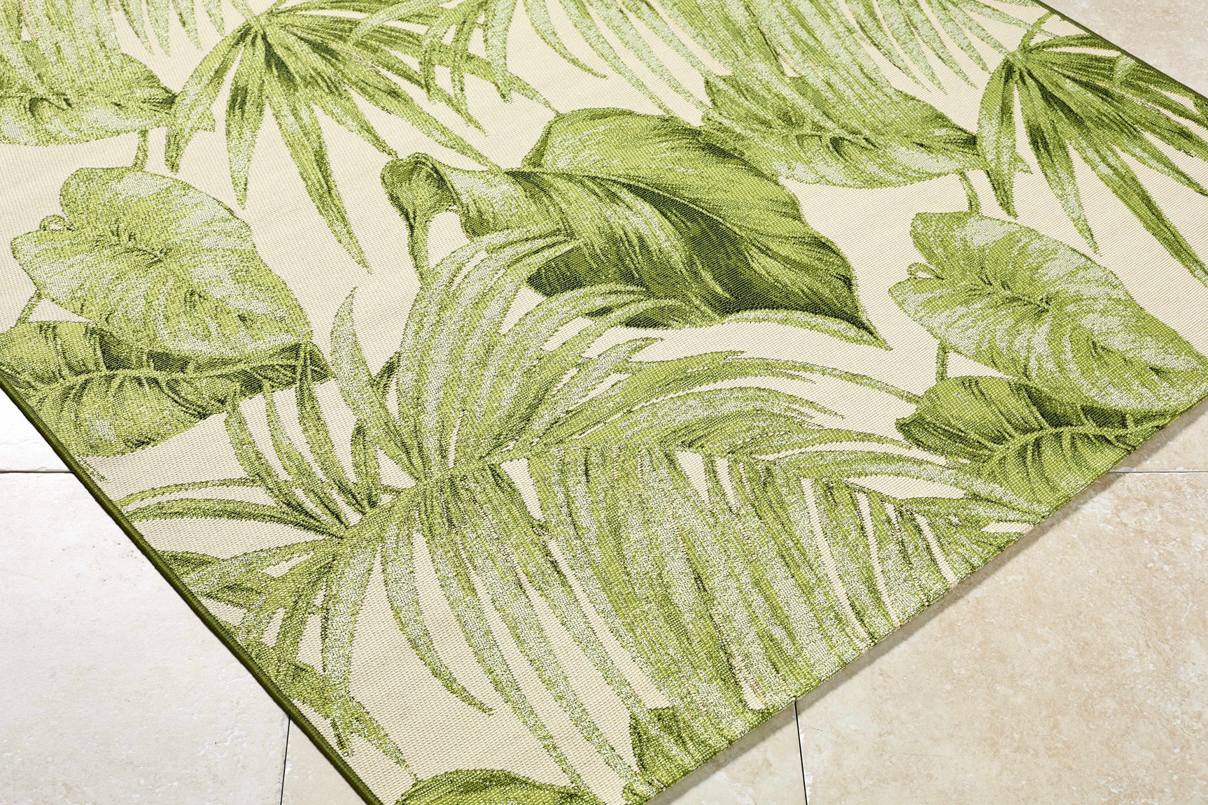 Amirah Green Outdoor Area Rug - Ornate Home