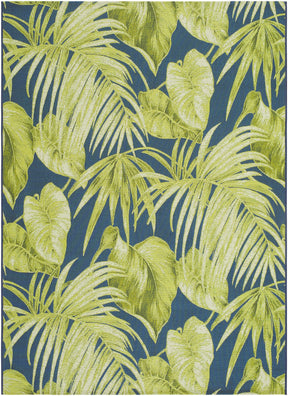 Amirah Teal Outdoor Area Rug - Ornate Home