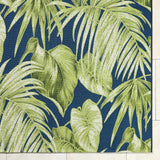 Amirah Teal Outdoor Area Rug - Ornate Home