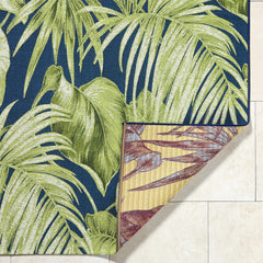 Amirah Teal Outdoor Area Rug - Ornate Home