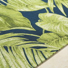 Amirah Teal Outdoor Area Rug - Ornate Home