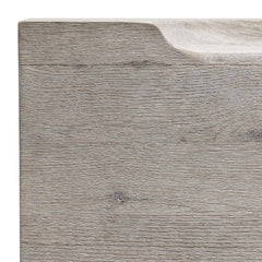 Amirus Grey Wood Bench - Ornate Home