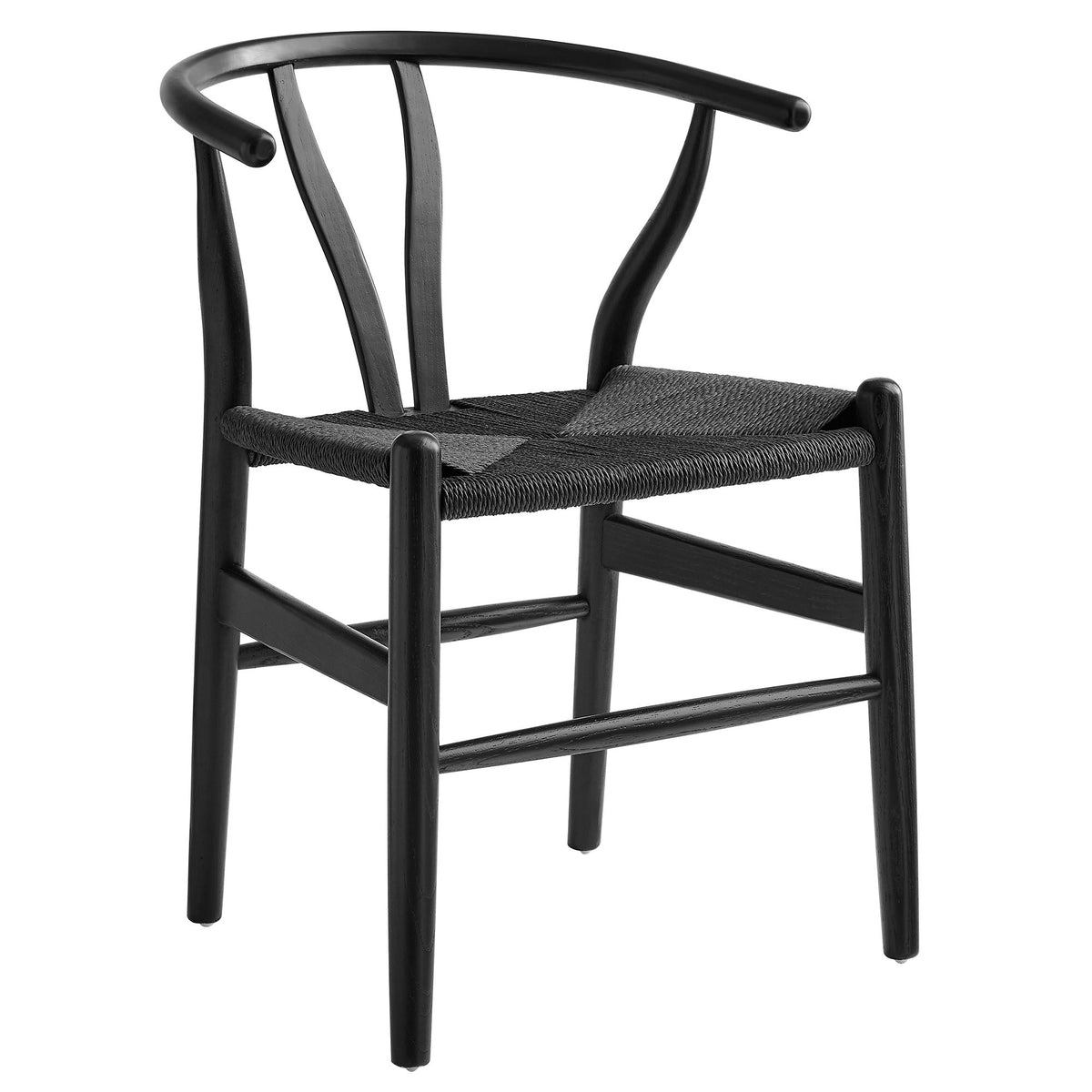 Amish Black 29" Wood Dining Chair - 23x23" - Ornate Home