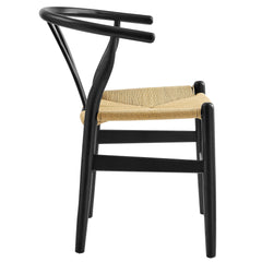 Amish Black 29" Wood Dining Chair - 23x23" - Ornate Home