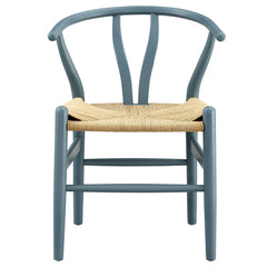 Amish Harbor Blue 29" Wood Dining Chair - Ornate Home