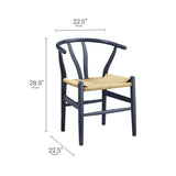 Amish Midnight 29" Wood Dining Chair - Ornate Home