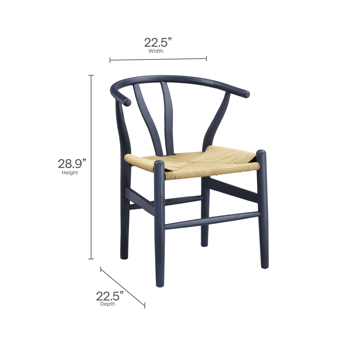 Amish Midnight 29" Wood Dining Chair - Ornate Home