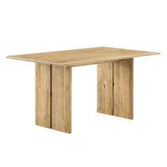 Amistad Oak 60" Wood Dining Table - Ornate Home