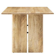 Amistad Oak 60" Wood Dining Table - Ornate Home