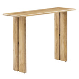 Amistad Oak Wood Console Table - Ornate Home