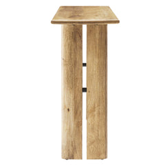 Amistad Oak Wood Console Table - Ornate Home